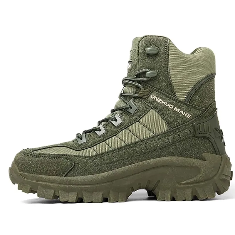 Men's Waterproof Outdoor Anti-Puncture Work Boots