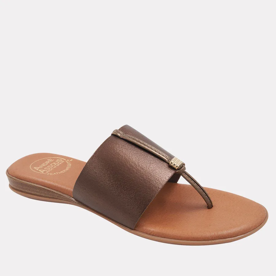 Nice Metalic Featherweights™ Sandal
