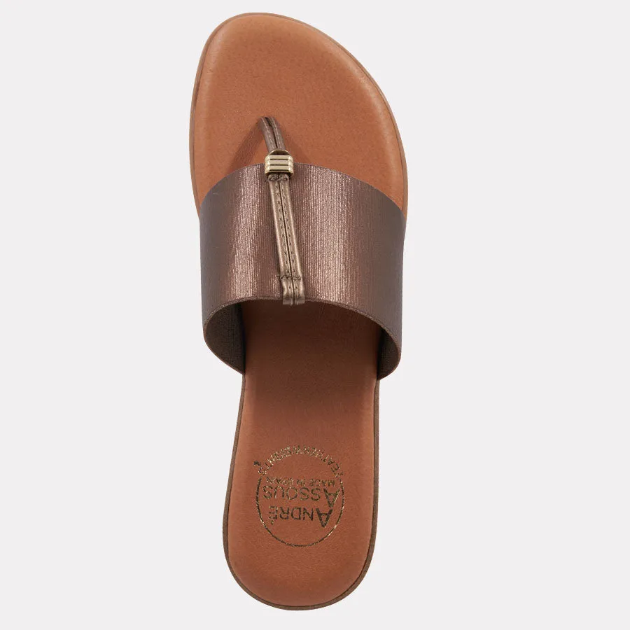 Nice Metalic Featherweights™ Sandal