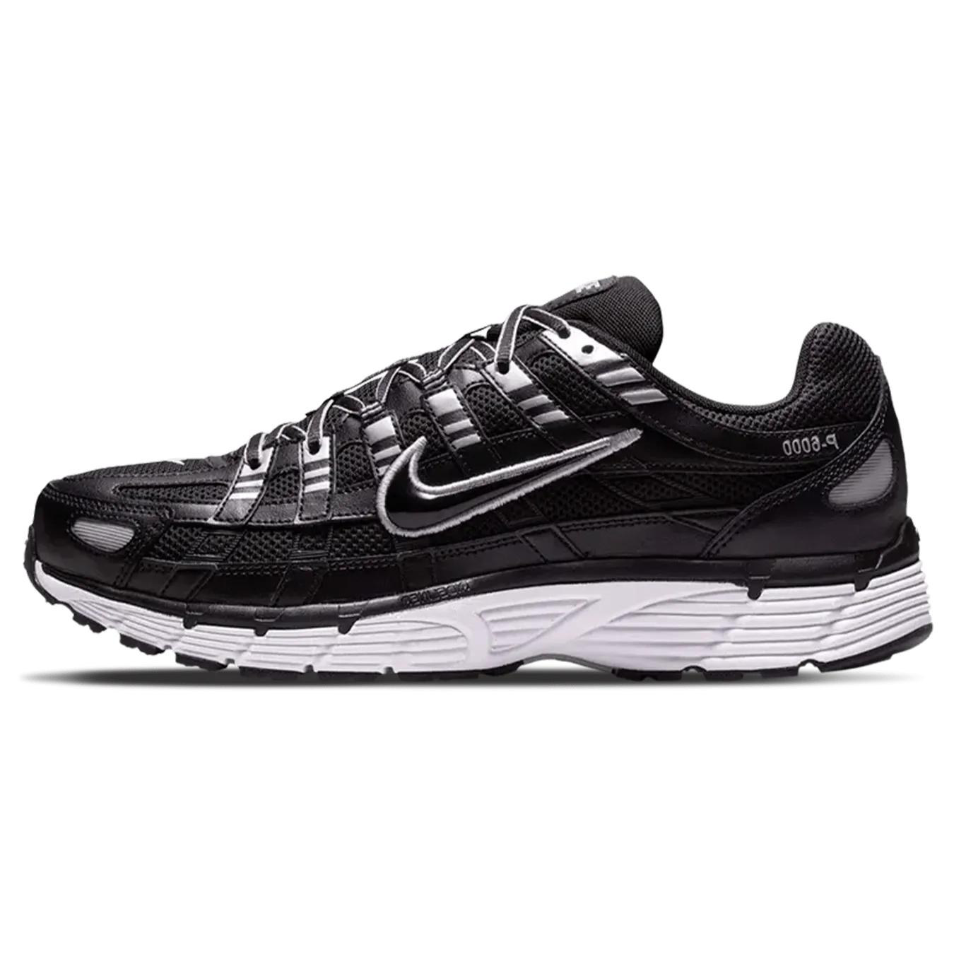 Nike P-6000 'Black Metallic Silver'