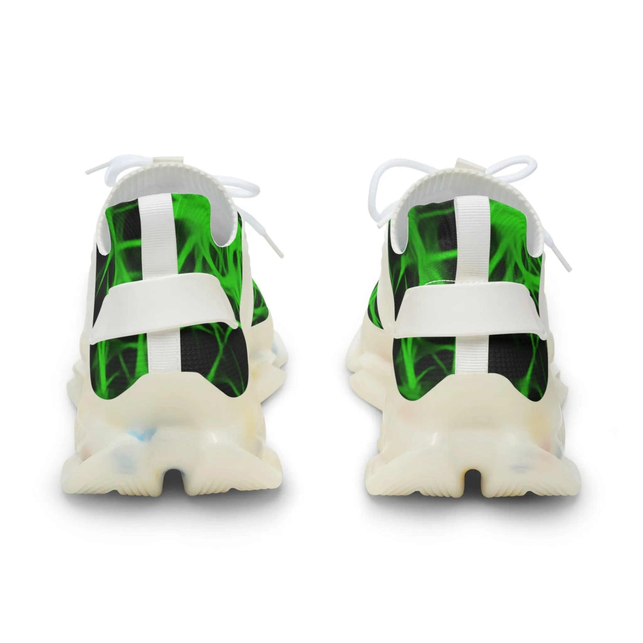 Nuclear Green Charged Men's Mesh Sneakers