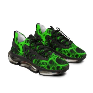 Nuclear Green Charged Men's Mesh Sneakers