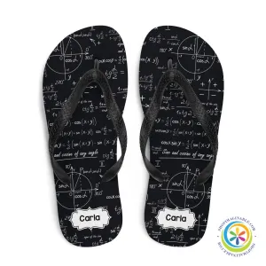 Personalized Math Flip-Flops