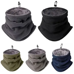 Polar Fleece Neck Warmer Warm Soft Sport Scarf Fishing Skating Running Face Mask Cycling Headwear Camping Hiking Hat