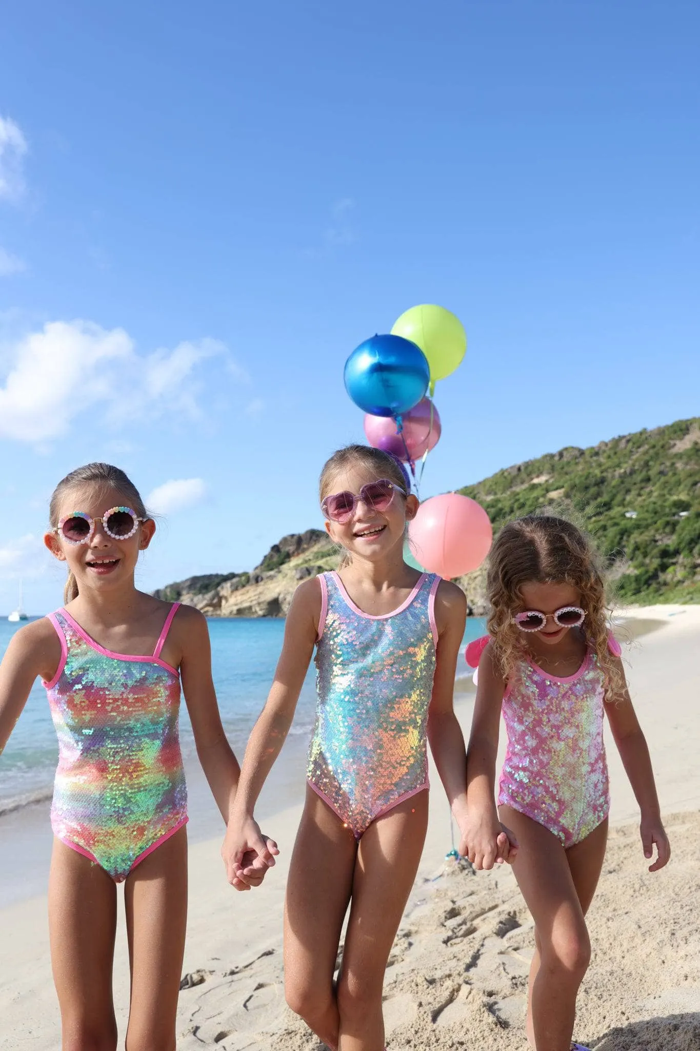 Sequin Rainbow Swim