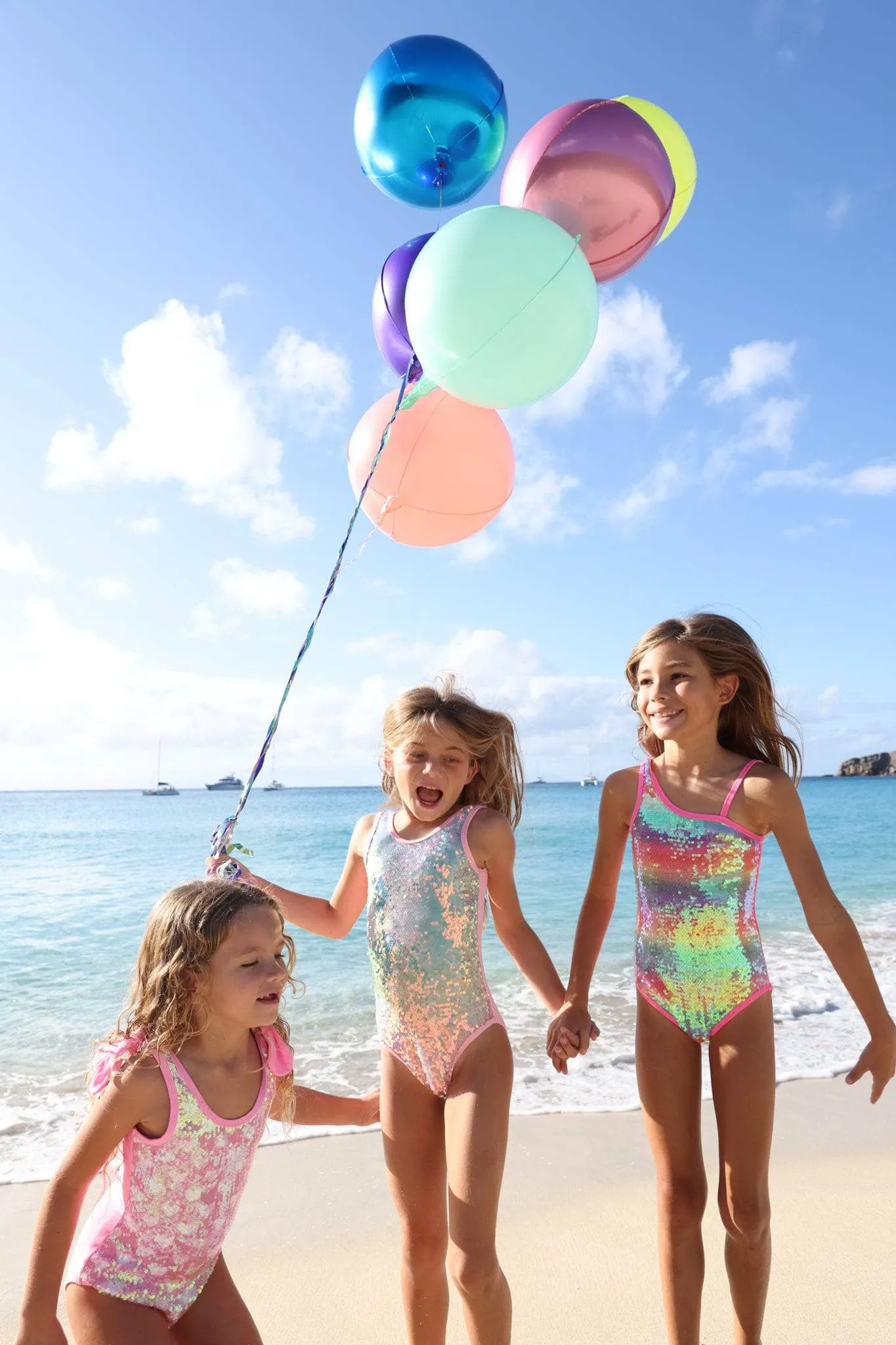 Sequin Rainbow Swim