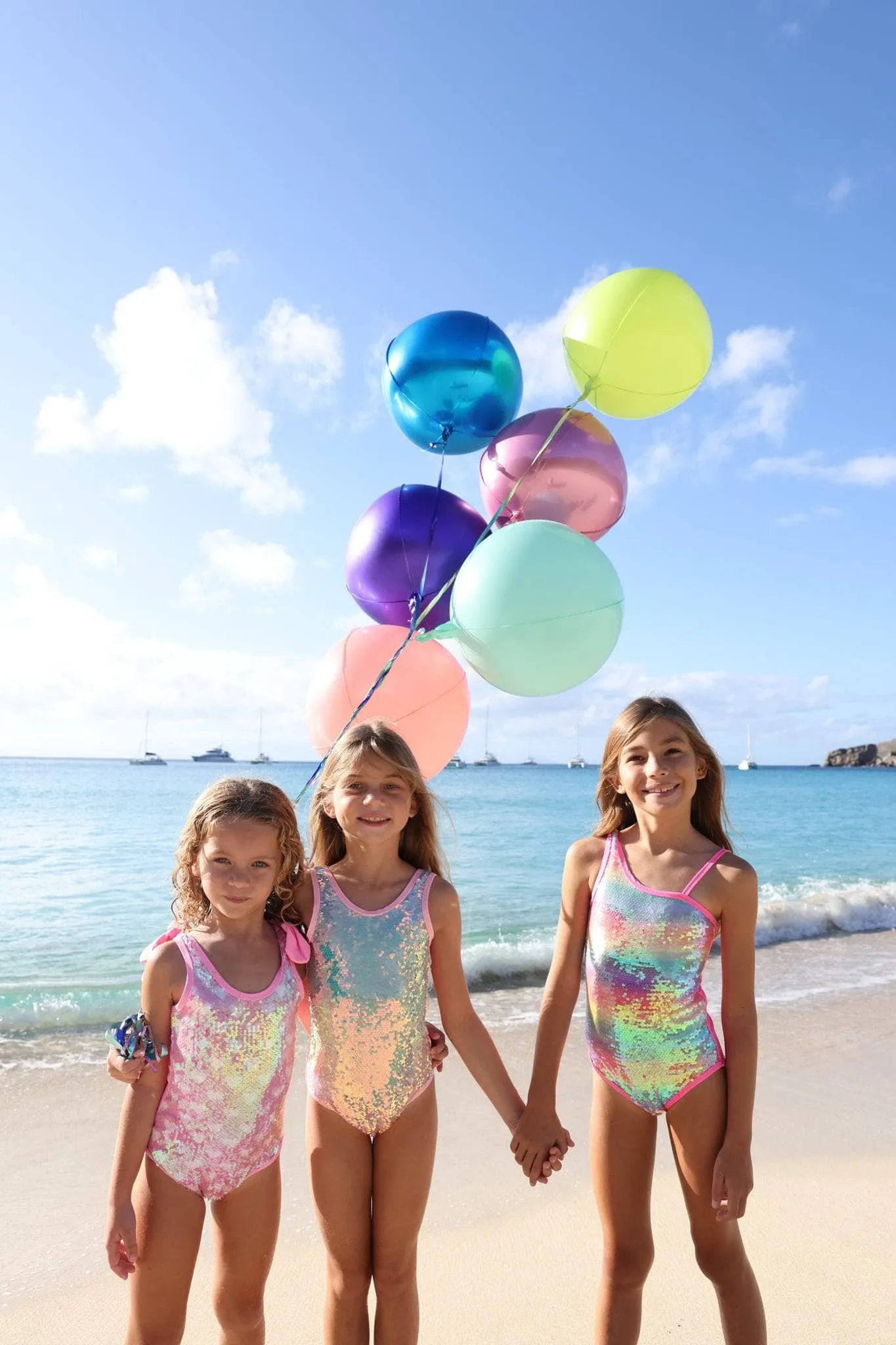 Sequin Rainbow Swim