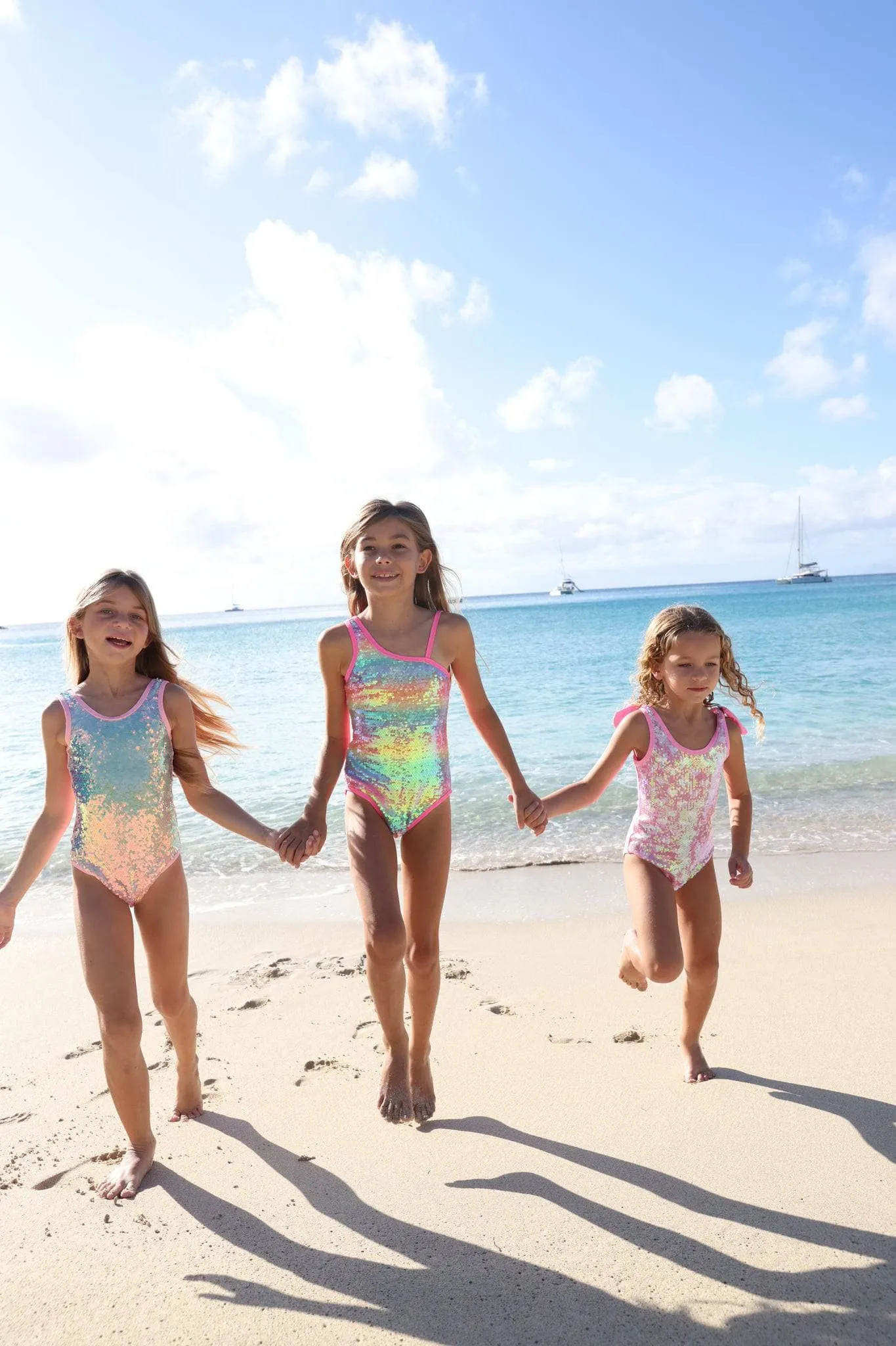 Sequin Rainbow Swim