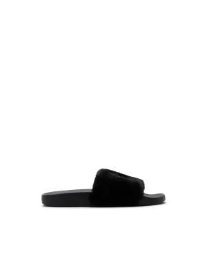 Shelly Faux-Fur Sliders