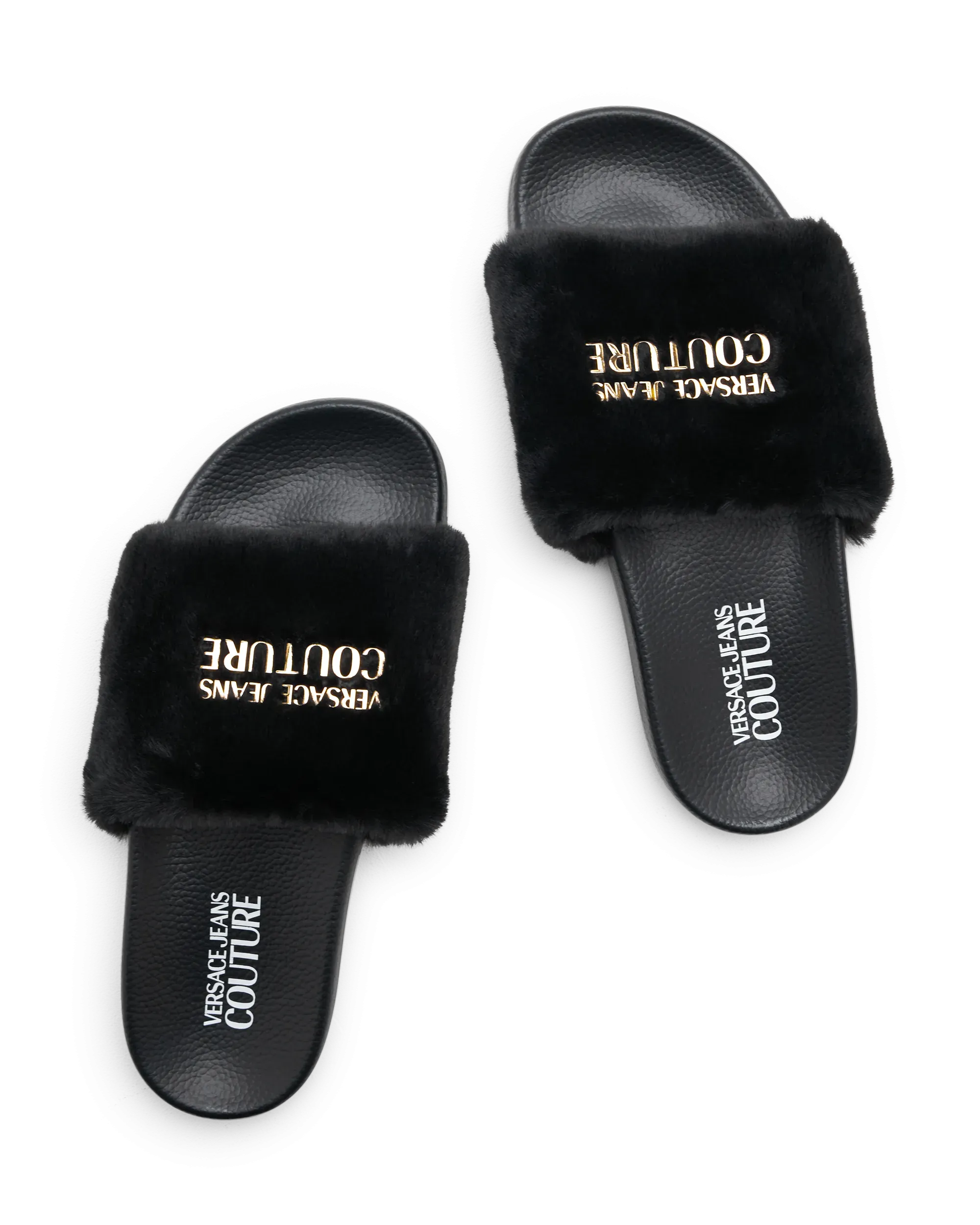 Shelly Faux-Fur Sliders
