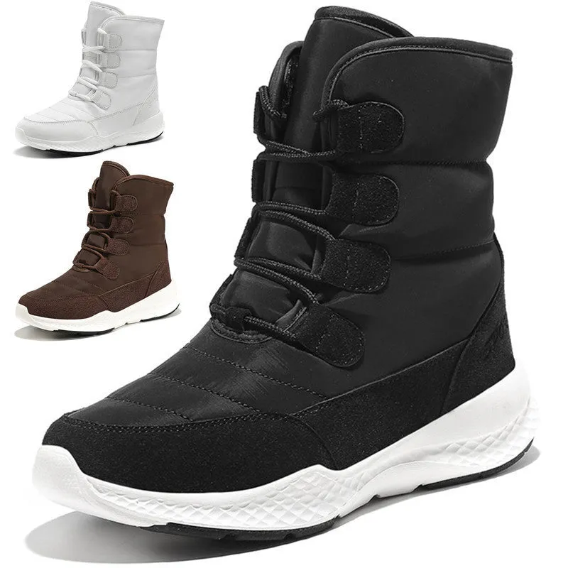 Snow Boots Women Plus Velvet Long Tube Plus Size Snow
