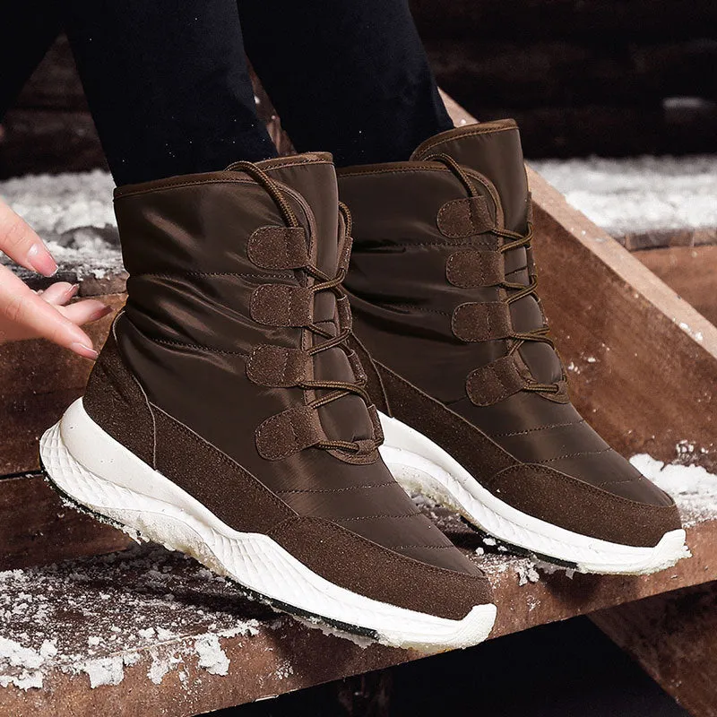 Snow Boots Women Plus Velvet Long Tube Plus Size Snow