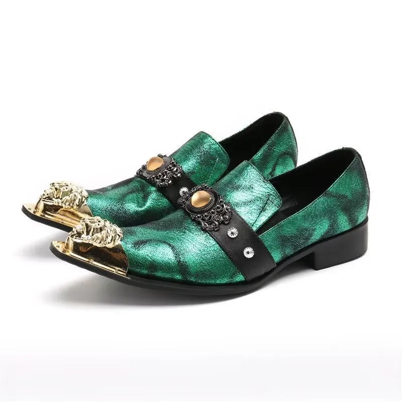 Veltique Croctex Luxe Monk Loafers
