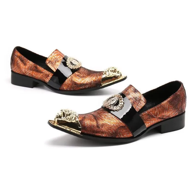 Veltique Croctex Luxe Monk Loafers