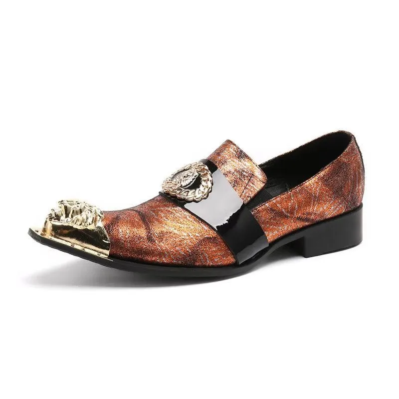 Veltique Croctex Luxe Monk Loafers