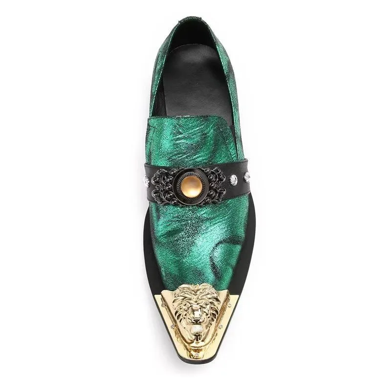 Veltique Croctex Luxe Monk Loafers