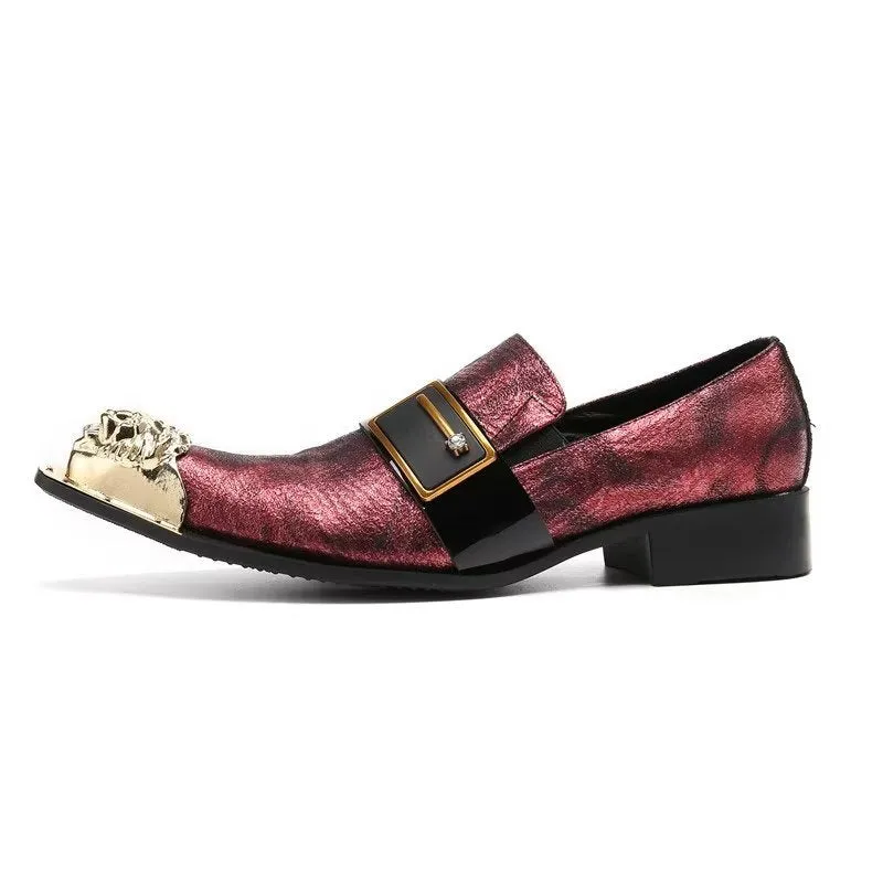 Veltique Croctex Luxe Monk Loafers