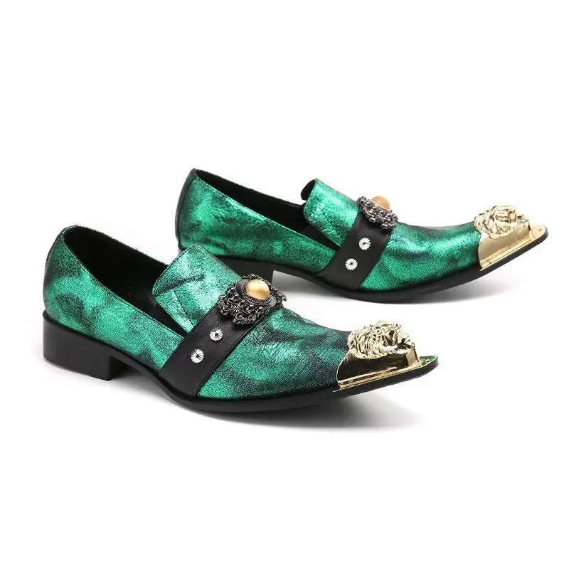 Veltique Croctex Luxe Monk Loafers