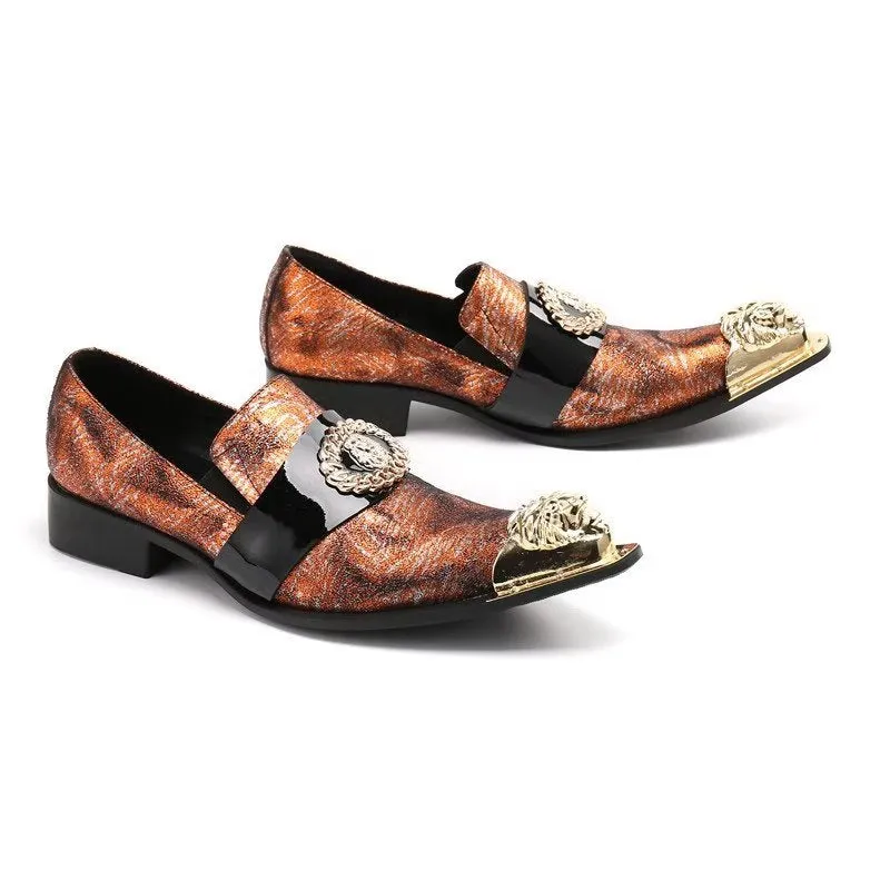 Veltique Croctex Luxe Monk Loafers