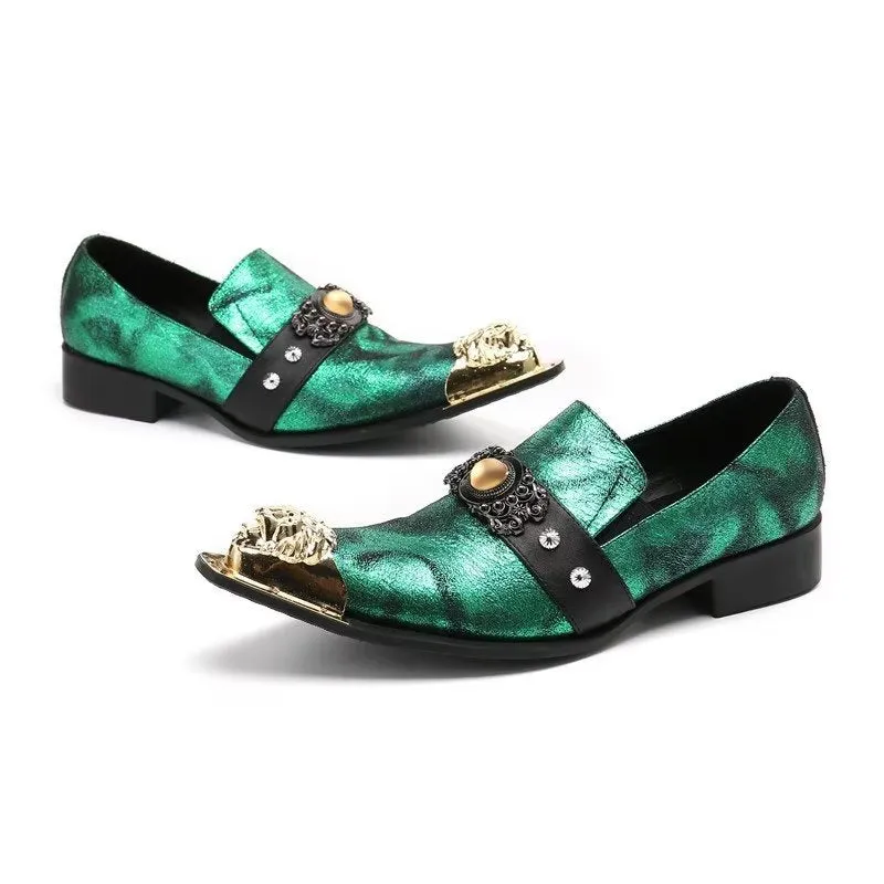 Veltique Croctex Luxe Monk Loafers