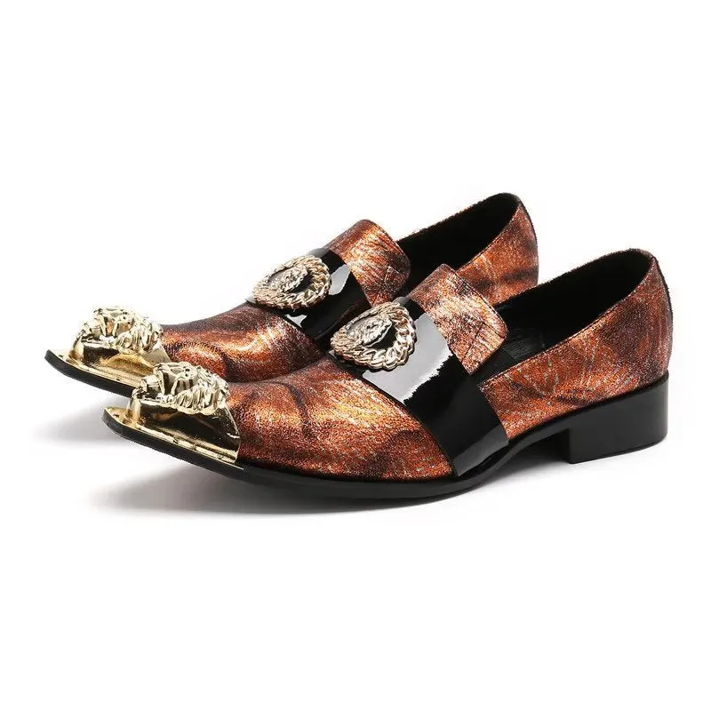 Veltique Croctex Luxe Monk Loafers
