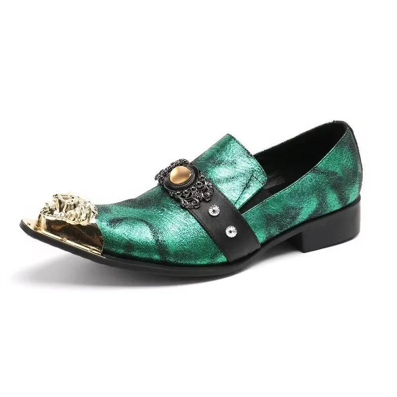 Veltique Croctex Luxe Monk Loafers