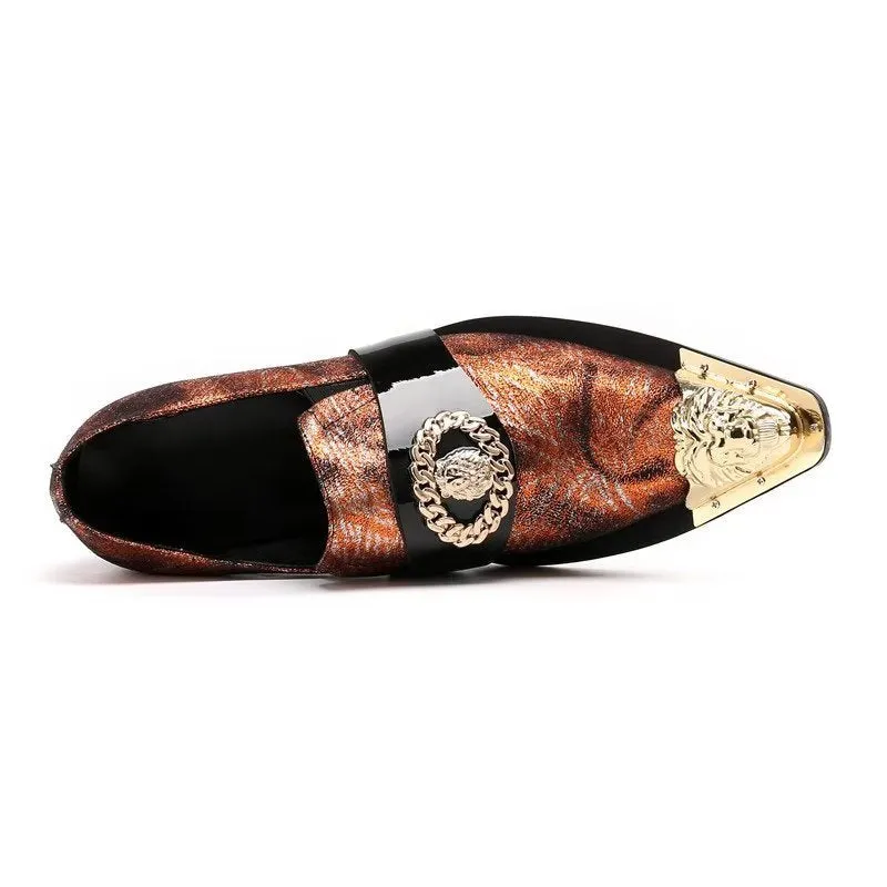 Veltique Croctex Luxe Monk Loafers