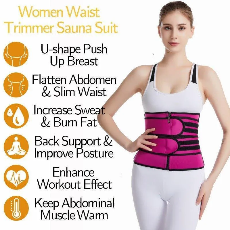 Waist Training Slimming Belt Sauna Effect