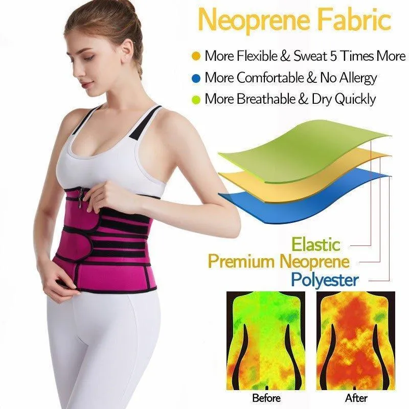 Waist Training Slimming Belt Sauna Effect