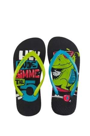 WAVES Kid's Printed (23CM) - Black