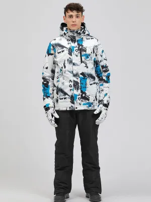 Yeefine Waterproof Men Snowboard Ski Insulated Jacket